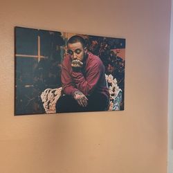 Custom Mac Miller Painting On Canvas - Decor 