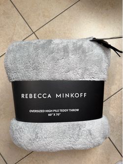 Brand New Rebecca Minkoff Oversized Teddy Throw