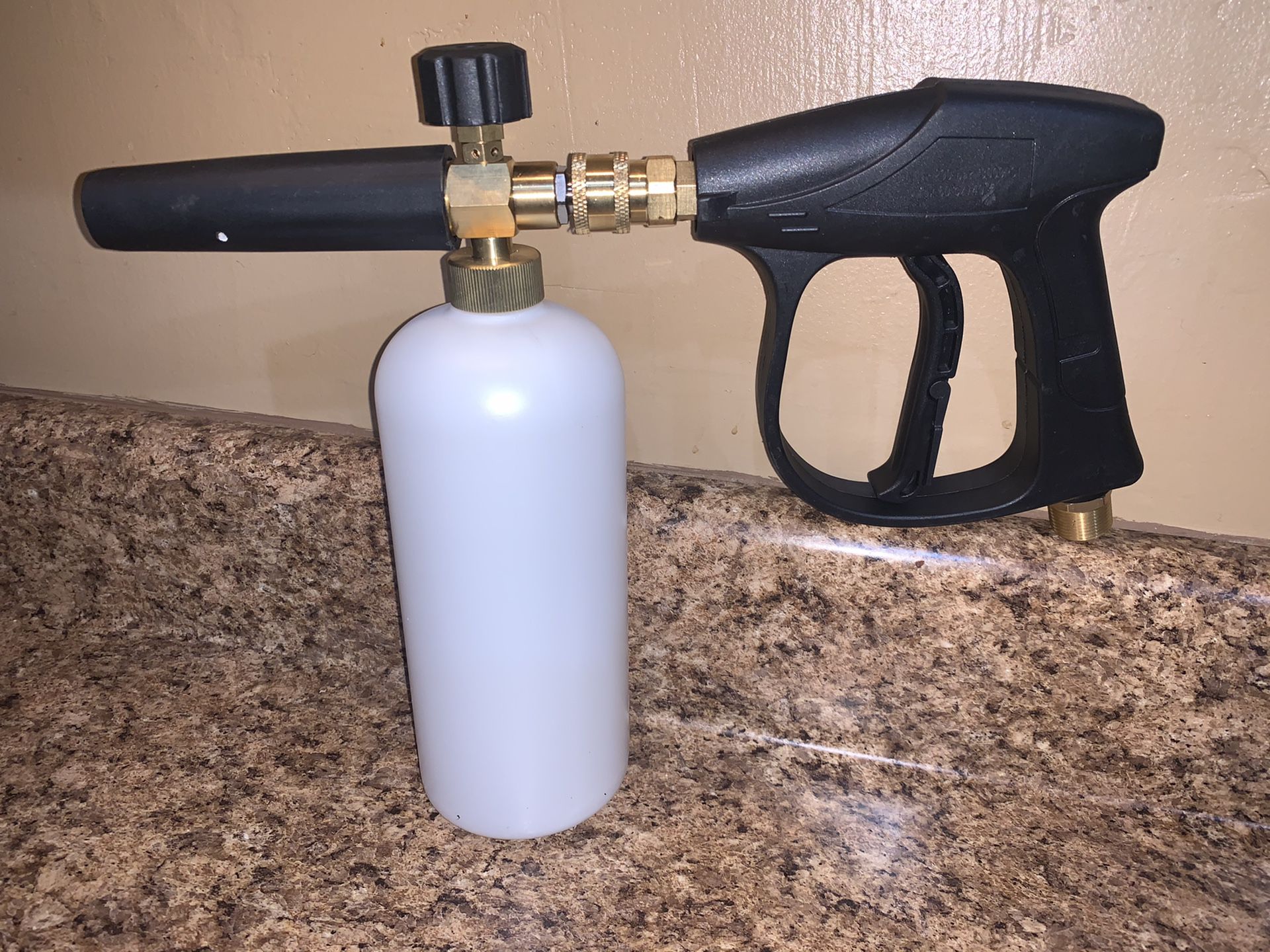 Pressure Washer Short Gun w/ Foam Cannon