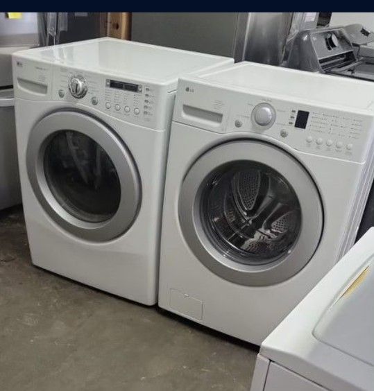 LG Washer And Gas Dryer 