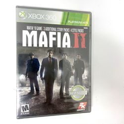 Mafia II - 2 - Platinum Hits - New Sealed - XBox 360 Game