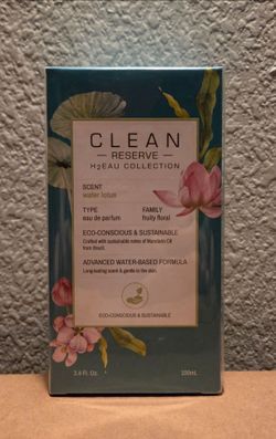 Clean reserve H2eau collection water lotus 3.4oz perfume
