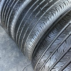 I SELL THIS SET OF TIRE SIZE 235/45R19 CONTINENTAL CONTIPROCONTACT 