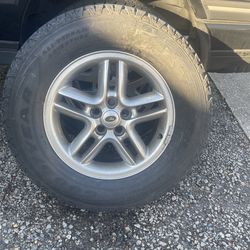 18inch Land Rover Wheel and Tire