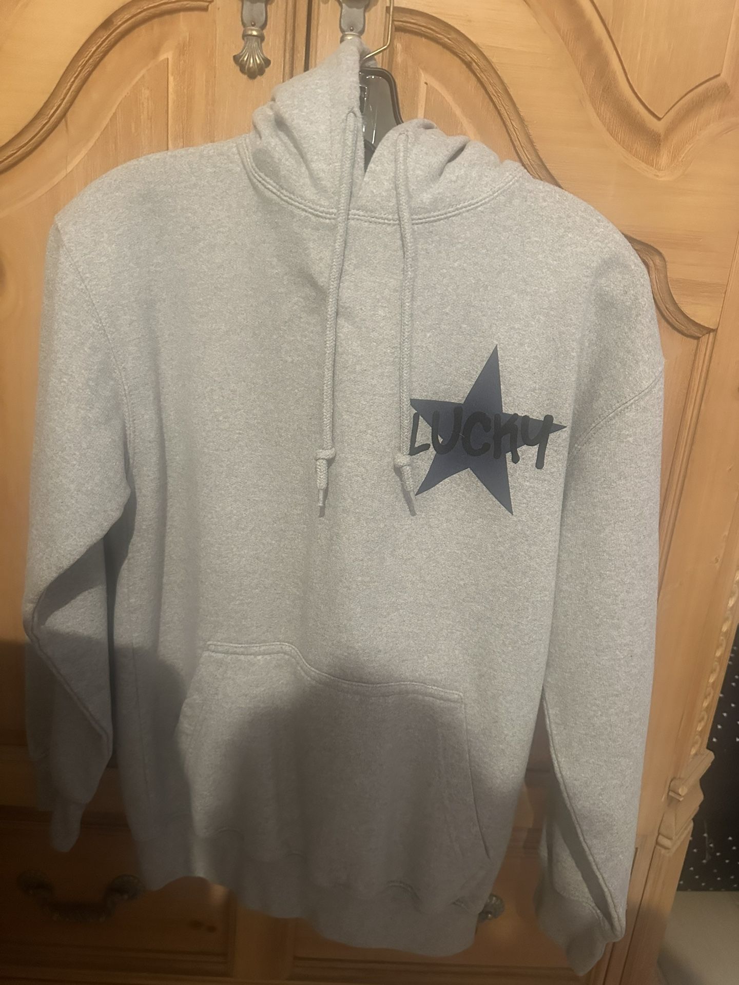 Grey Star Hoodie Brand New
