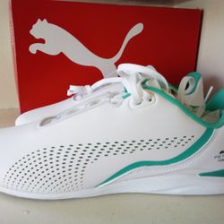 Puma Mercedes Benz White Shoes 