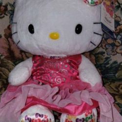 Ritered Hello Kitty Build A Bear 35th Anniversary 