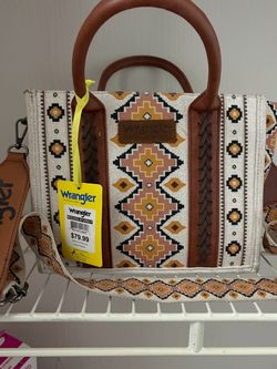 Wrangler Aztec Print Tote Bag