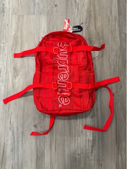 Red Supreme Backpack