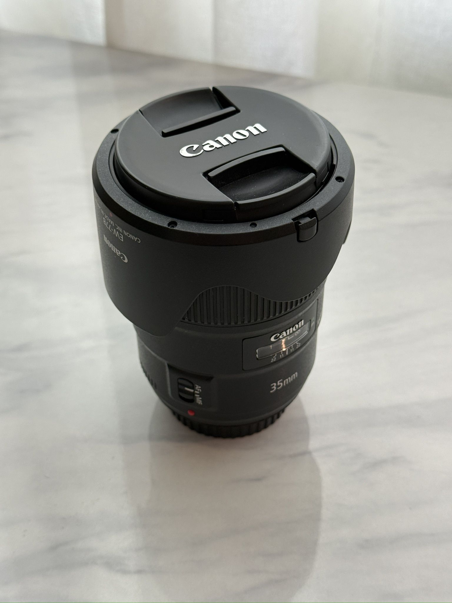 Canon EF 35mm 1.4L  II USM Prime Lens