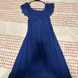 Blue Women Dress
