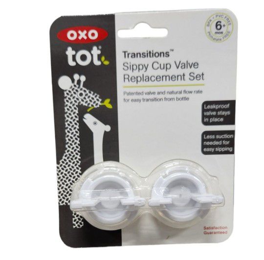 Oxo Tot Transitions Sippy Cup Valve Replacement Set