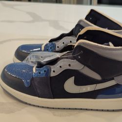 Jordan 1 Mid SE Craft. Obsidian/French Blue Men's 12