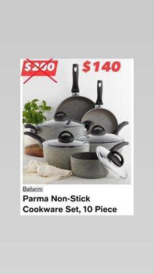 Ballarini Parma Non-Stick Cookware Set, 10 Piece