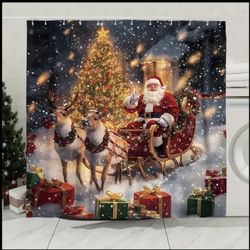 Shower curtain For Christmas