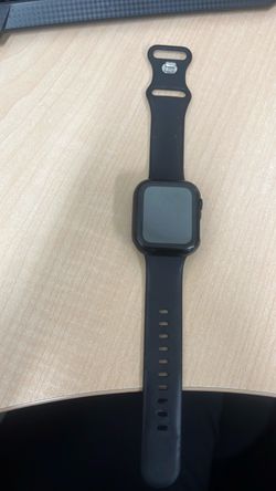 Apple Watch with Black Sport Band