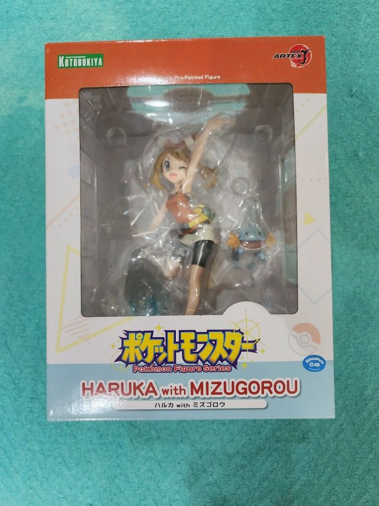 Pokémon May Artfx J Kotobukiya ARTFX J Pokémon Series May With Mudkip