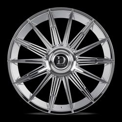 24X10 DOLCE MIRELLI Chrome Wheels