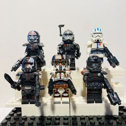 Star Wars Echo (The Bad Batch) Minifigures | New Custom LEGO Compatible Toys