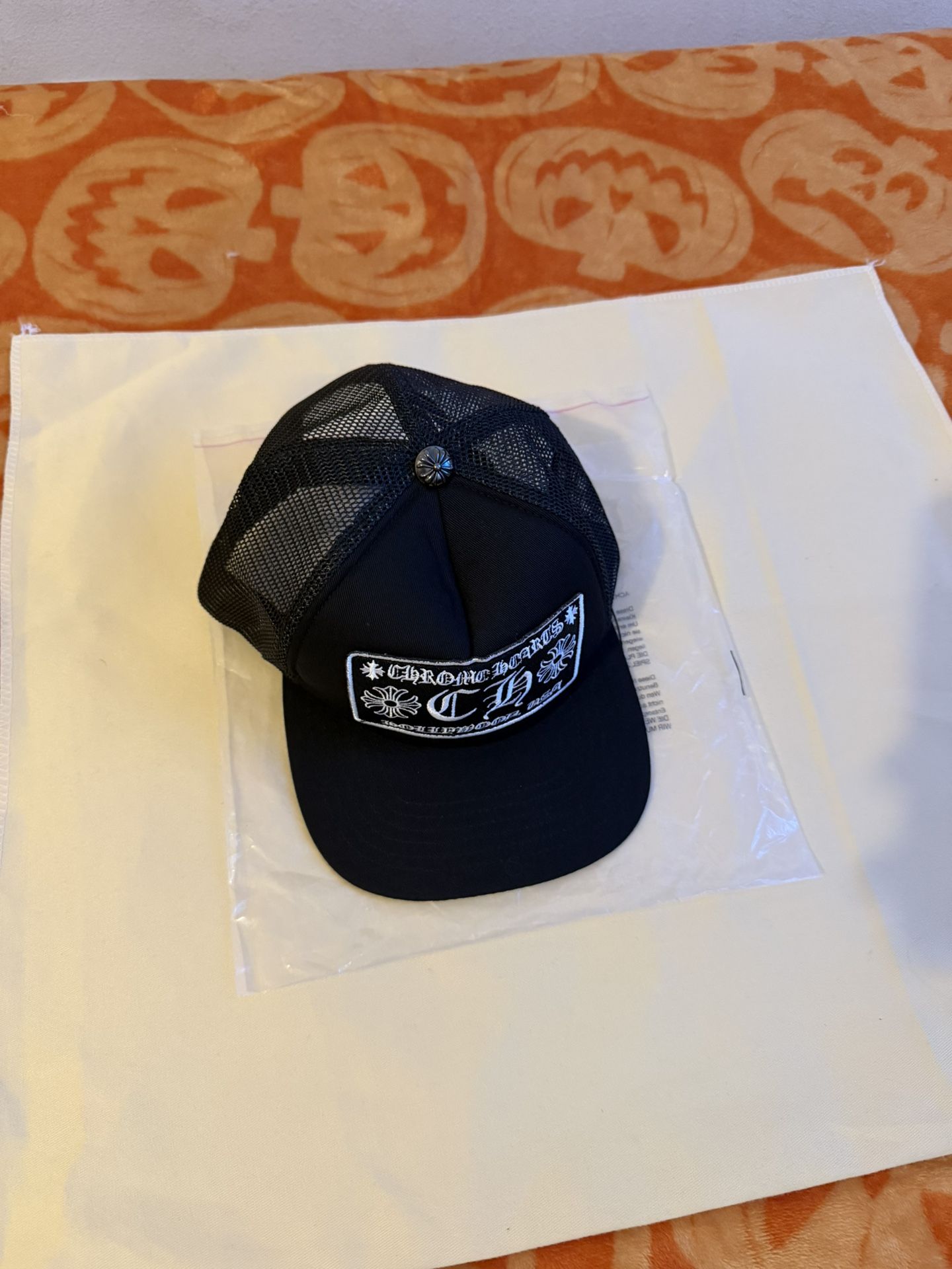 Chrome Hearts Trucker Hat Black