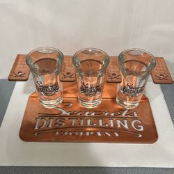 Seacrets Copper Shot Glass Holder