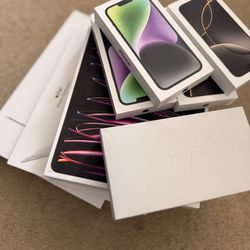 Apple product boxes