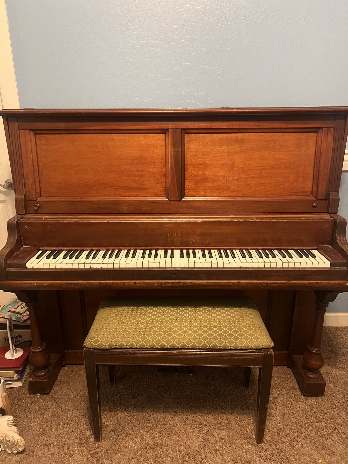 FREE - Hinze Studio Upright Piano