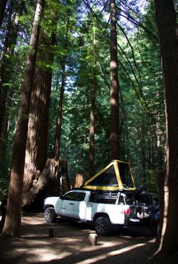 GFC Super Lite Rooftop Tent (50”x90”x4”) free installation