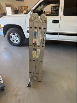 Werner 8’ folding ladder