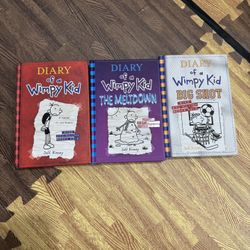 3 Diary Of Wimpy Kid Books Never Read 