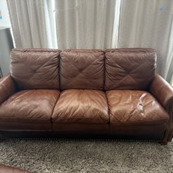 Flexsteel Sofa, Loveseat and Ottoman 