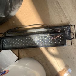 Led Aquarium Light for Plants-Full Spectrum Fish Tank Light with Timer Auto On/Off, 18-24 Inch, Adjustable Brightness, White Blue Red Green Pink LEDs 