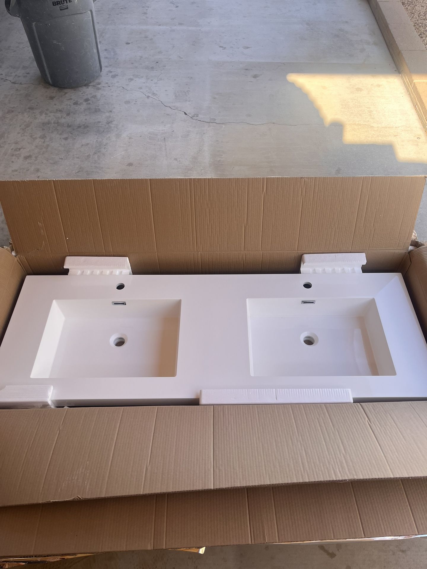 Dowell 61x22 Double Sink Brand New