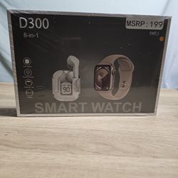 Smart watch with Earbuds