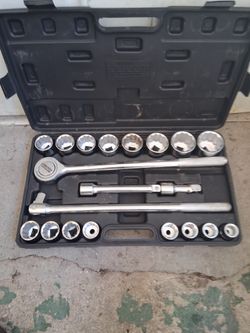 Yes, It's Available Pittsburgh 3/4" Metric Jumbo Socket Set