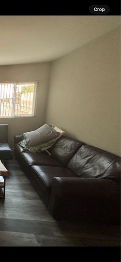 Brown couch