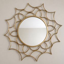 ✨ Gold Sunburst Mirror – Modern Statement Piece ✨