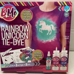 Rainbow Unicorn Tye Dye Kit With Bonus Item