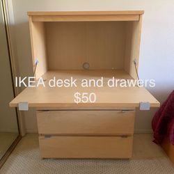 Versatile Desk And Drawer Combo 