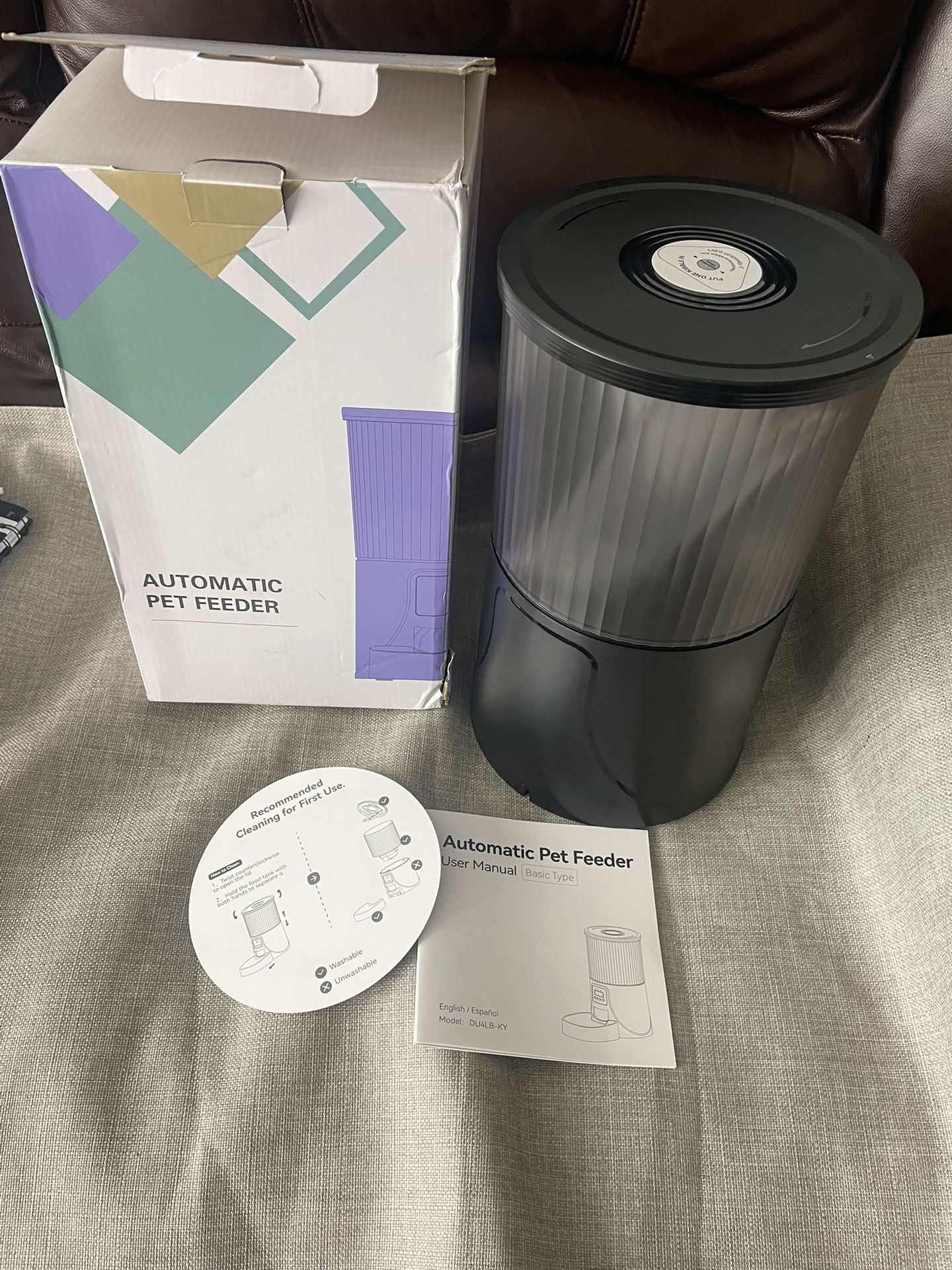 Dispensador De Alimento Para Mascotas Automatico 