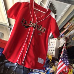 Arizona D-backs Women’s Baseball Jersey Size L