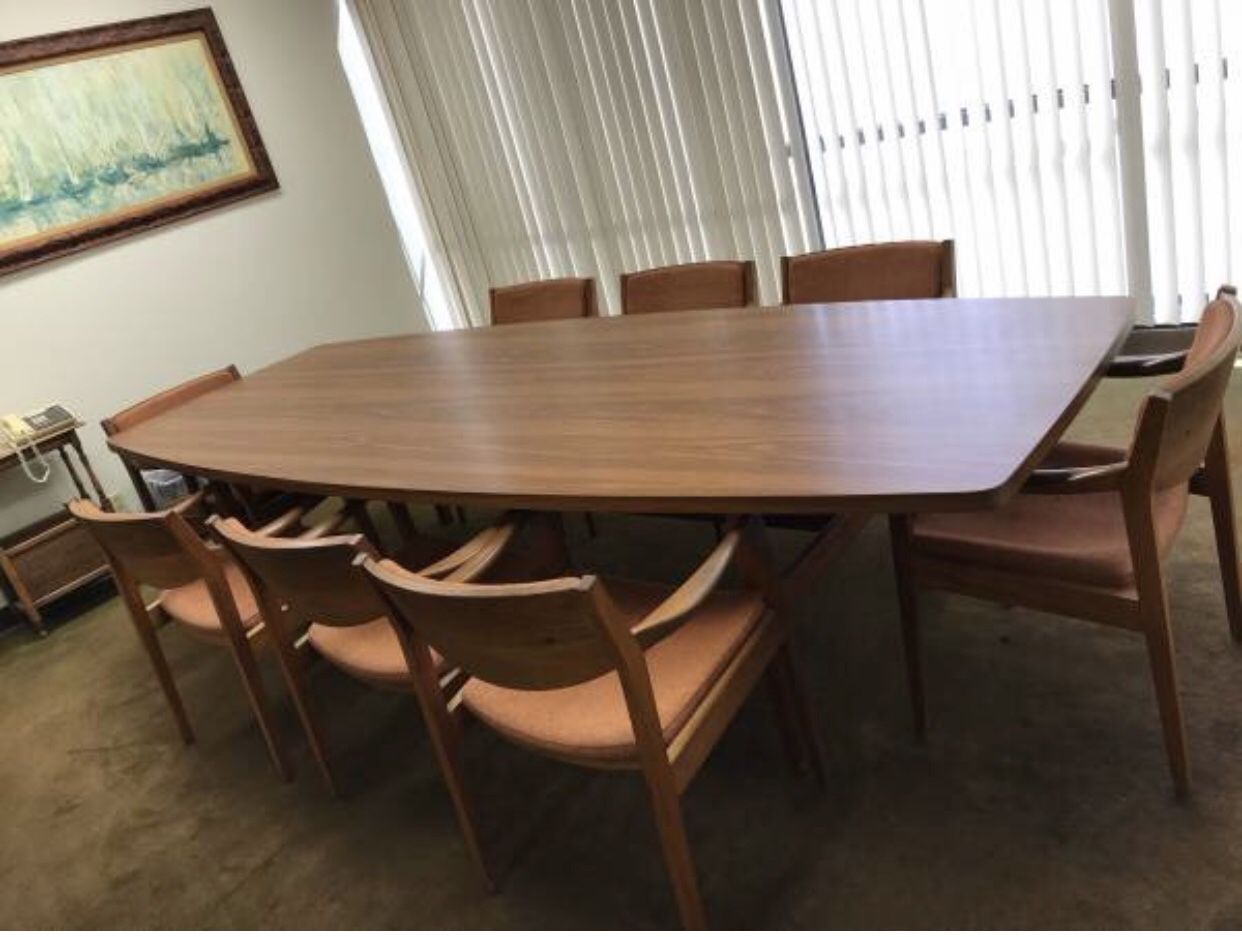Free mid century conference table