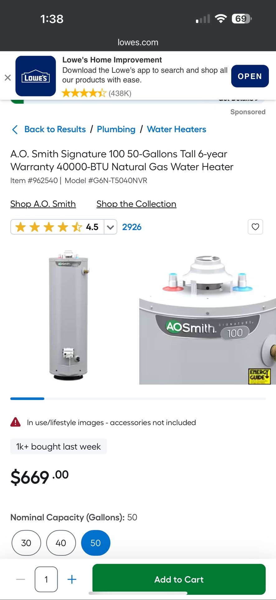 Gas Water Heater