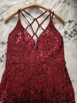 Burgundy Dress