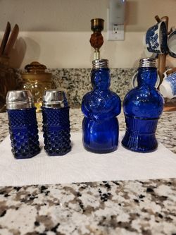 Vintage salt and pepper shakers