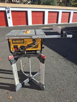 De Walt Table Saw 10 Inch