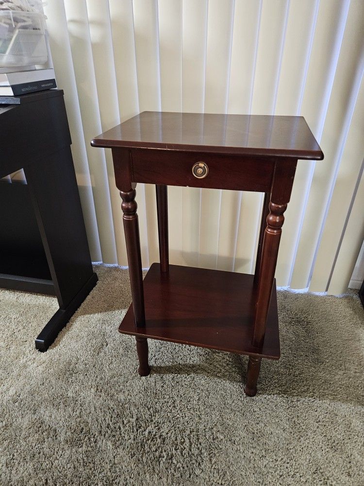 Two 2 Cherrywood End Tables