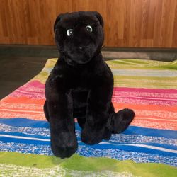 Vintage Black Panther From Rainforest Cafe 18” In Length