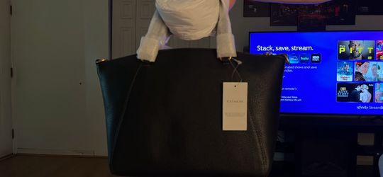 Coach Black Satchel