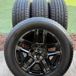 Chevy Silverado rims and tires 275/60/20